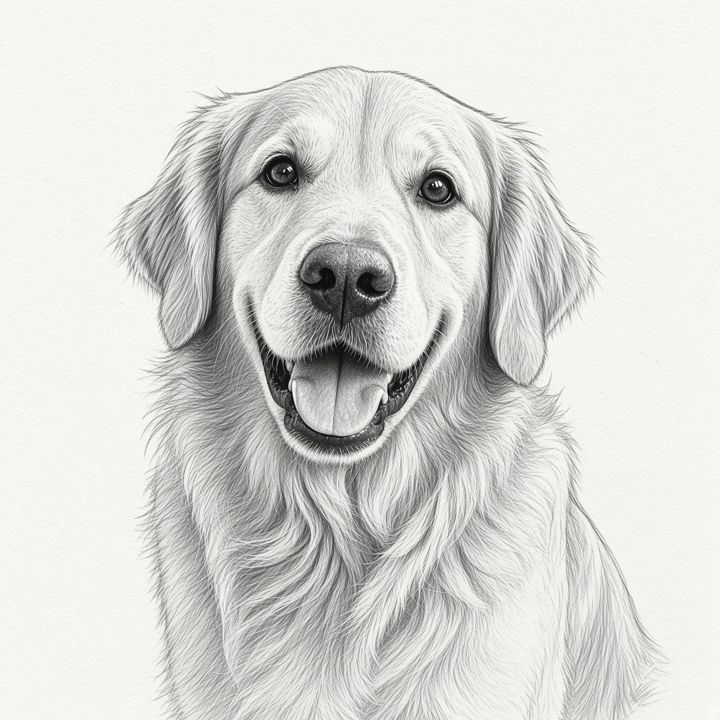 Pencil portrait